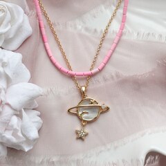 Агат цилиндрический, 4,5*2 мм, розовый, 5 нитей, К004