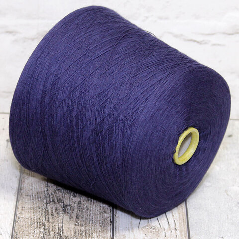 Меринос (40%) с хлопком EMILCOTTONI / REALWOOL 3/50 синий чернильный