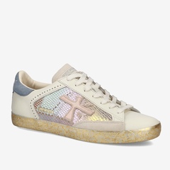 Кожаные кеды Premiata Steven-d 6666 на шнуровке