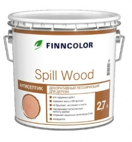 Finncolor Spill Wood/Финнколор Спил Вуд антисептик