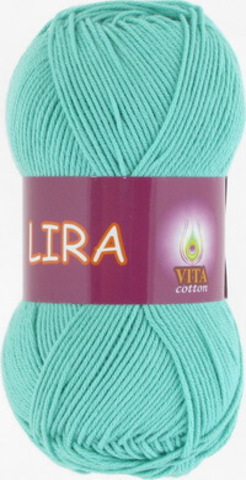Пряжа Lira (Vita cotton) 5028 Светло-бирюзовый