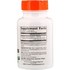 Doctor's Best, Ultra Cordyceps, 750 мг, 60 растительных капсул