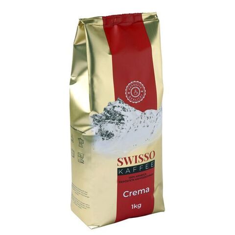 купить Кофе в зернах Swisso Kaffee Crema, 1 кг (Свиссо Кафе)