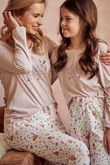 Пижама для девочек со штанами TARO 3047 AW23/24 NELL