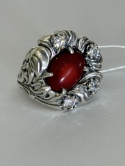 Лето (кольцо из серебра)