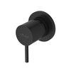Cezares LEAF-DIM-L-GM Встраиваемый однорычажный смеситель на 1 выход, исполнение Gunmetal PVD