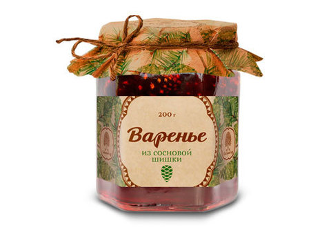 Варенье из сосновых шишек, 200г