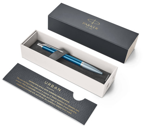 Parker Urban Premium - Dark Blue CT, шариковая ручка, M
