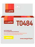 Картридж EasyPrint IE-T0484 для Epson Stylus Photo R200, 300, RX500, 600, желтый, с чипом
