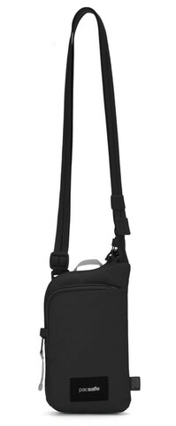 Картинка сумка городская Pacsafe GO Tech Crossbody черная смола - 2