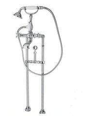 Cezares LORD-VDPS-01-M LORD-VDPS-01-M Напольный смеситель для ванны с ручным душем с кронштейном для слива-перелива, Хром, ручка ручного душа Хром фото