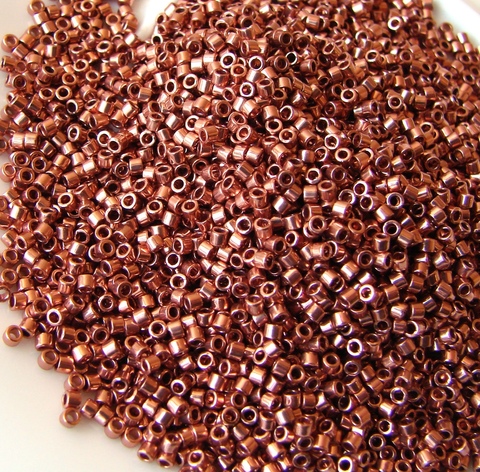 DB-0040 Бисер цилиндрический Миюки делика 11/0 /Miyuki delica 11/0 Copper Plated
