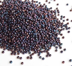 RR-0466 Metallic Dark Raspberry Gold Luster