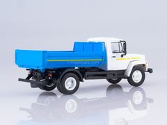 GAZ-35072 dump truck white-blue 1:43 Our Trucks #26