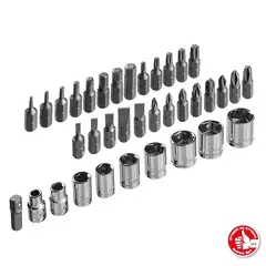 ЗУБР 46 шт, набор отверток с насадками, Профессионал (25283-H46)