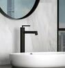 BelBagno ACQUA-LMC-NERO Смеситель для раковины без донного клапана