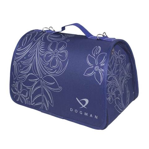 Dogman сумка-переноска Лира №2 синяя 40*25*24см