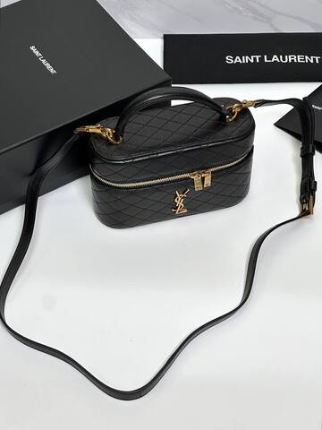 Косметичка Saint Laurent GABY из овечьей кожи