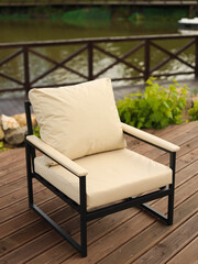 Кресло дачное садовое Stur, Oxford (Бежевый)