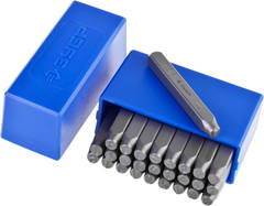 Клейма ЗУБР буквенные латинские, шрифт 6мм (21505-06_z01)