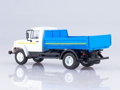 GAZ-35072 dump truck white-blue 1:43 Our Trucks #26