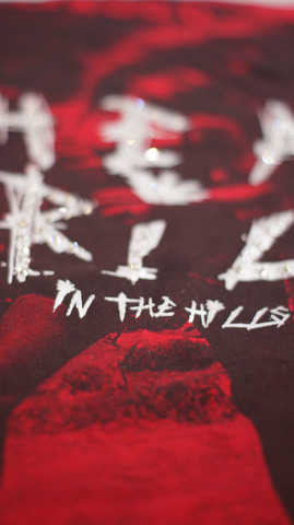 The Saints Sinphony | Футболка мужская THRILLZ IN THE HILLZ TS2732 стразы спереди