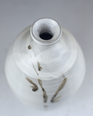 Керамическая ваза-бутыль, 26 см, Россия