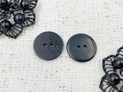Пуговицы, d 1,8 см, чёрный