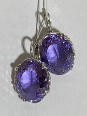 Саломея (серьги из серебра)