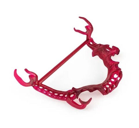 Фотополимерная смола HARZ Labs Dental Cast Cherry PRO, вишневая, полупрозрачная (1 кг)