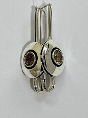 Персея (серьги из серебра)