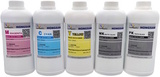 Комплект пигментных чернил DCTEC для Canon imagePROGRAF TM-240, TM-255, TM-340, TM-350, TM-355. Набор 5 цветов по 1 л.
