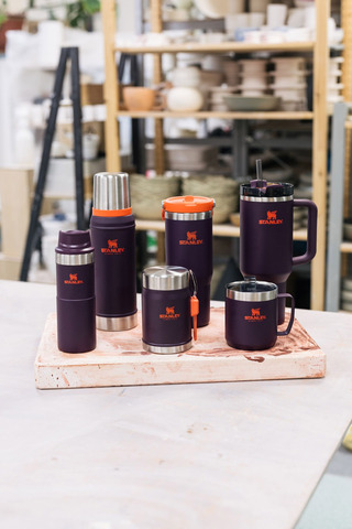 Картинка термостакан Stanley classic mug 0.35l Plum - 3