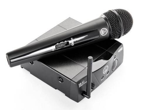 AKG WMS40 Mini Vocal Set BD US45A - Вокальная радиосистема с приёмником SR40 Mini и ручным передатчиком с капсюлем D88