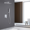 Abber AF8219W Душевая система Abber Daheim AF8219W скрытого монтажа без излива, белая матовая
