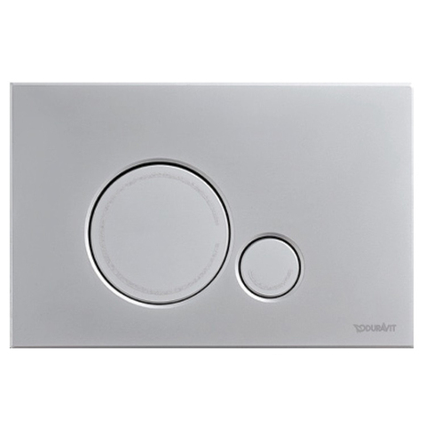 Duravit WD50100MC000/WF5120031010 Клавиша смыва, Duravit, DuraSystem, для унитаза, шгв 230*6,5*150,5, цвет-хром матовый