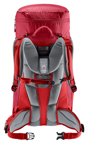 Картинка рюкзак туристический Deuter Fox 40 Masala/Cherry - 2