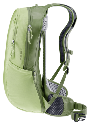 Картинка рюкзак велосипедный Deuter Race Air 10 Mineral/Grove - 10