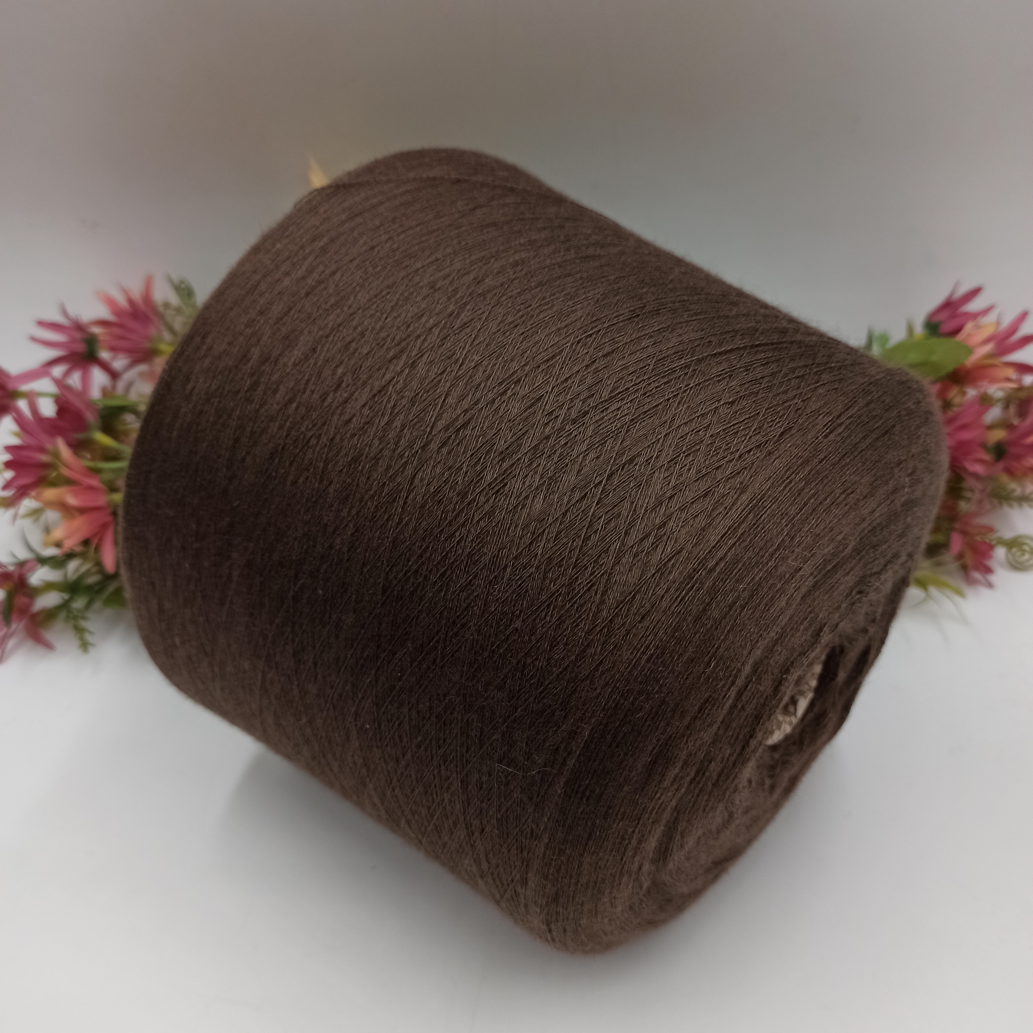 Кашемир на шелке Jaipur Cariaggi 723839/85655 Castagno молочный шоколад