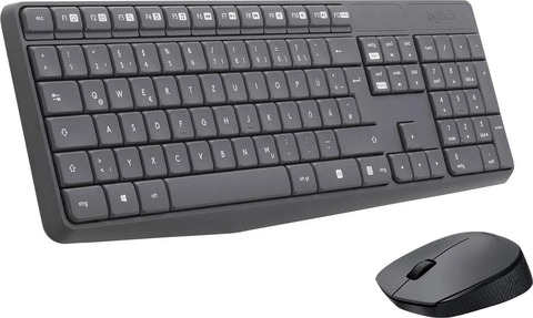 Клавиатура и мышь Logitech MK235 (без RUS)