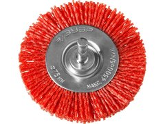 ЗУБР 75 мм, нейлоновая проволока, щетка дисковая для дрели, Профессионал (35161-075)