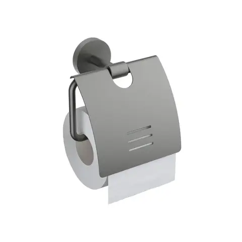 Aquatek AQ4609BGM AQ4609BGM БЕТТА бумагодержатель с крышкой, оружейная сталь (шлиф. черный хром)