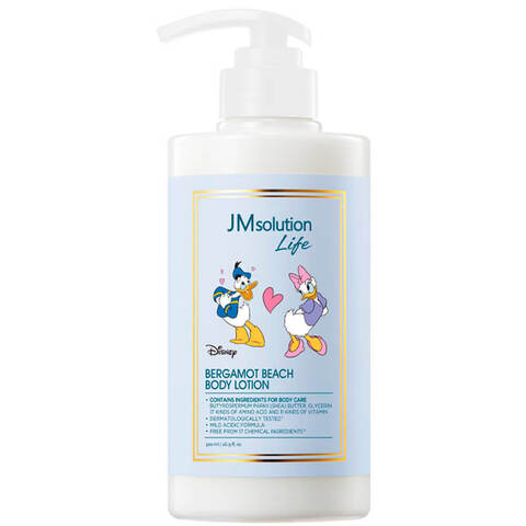 JMsolution Увлажняющий парфюмированный лосьон для тела JMsolution Life Disney Bergamot Beach Body Lotion, 500 мл