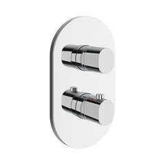 Ravak X070455 Смеситель скрытого монтажа CR II 063.00CR II.O2 ХРОМ (2 вывода) + нужен RB 071.50 (X070074) фото