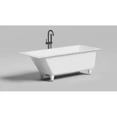 Salini CASCATA KIT 180x80 104513GRH Ванна встраиваемая S-Sense, глянцевый, покраска внутренней поверхности ванны RAL фото