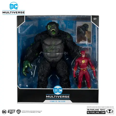 DC Мультивселенная набор фигурок Титано и Флэш