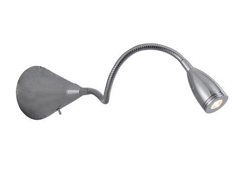 Настенный светодиодный светильник Newport KAROLINA 14901/A chrome, М0061723