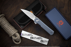 Нож Vosteed Valkyrie сталь Nitro-V Satin рукоять Gray G10