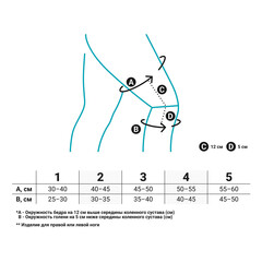 Ортез коленный ORLETT RKN-381 BOA