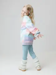 брюки  для девочки  КП 4940/незабудка